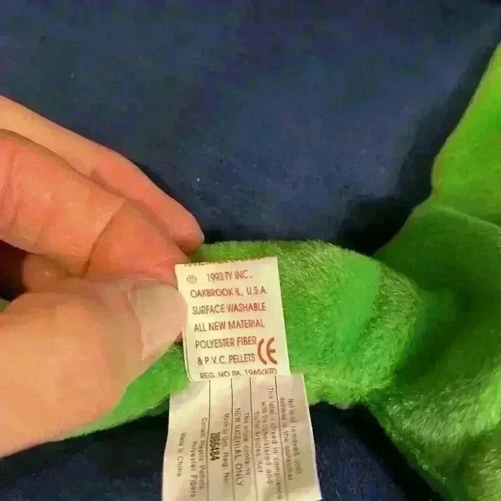 Ty Beanie Baby Legs. Error extra tag